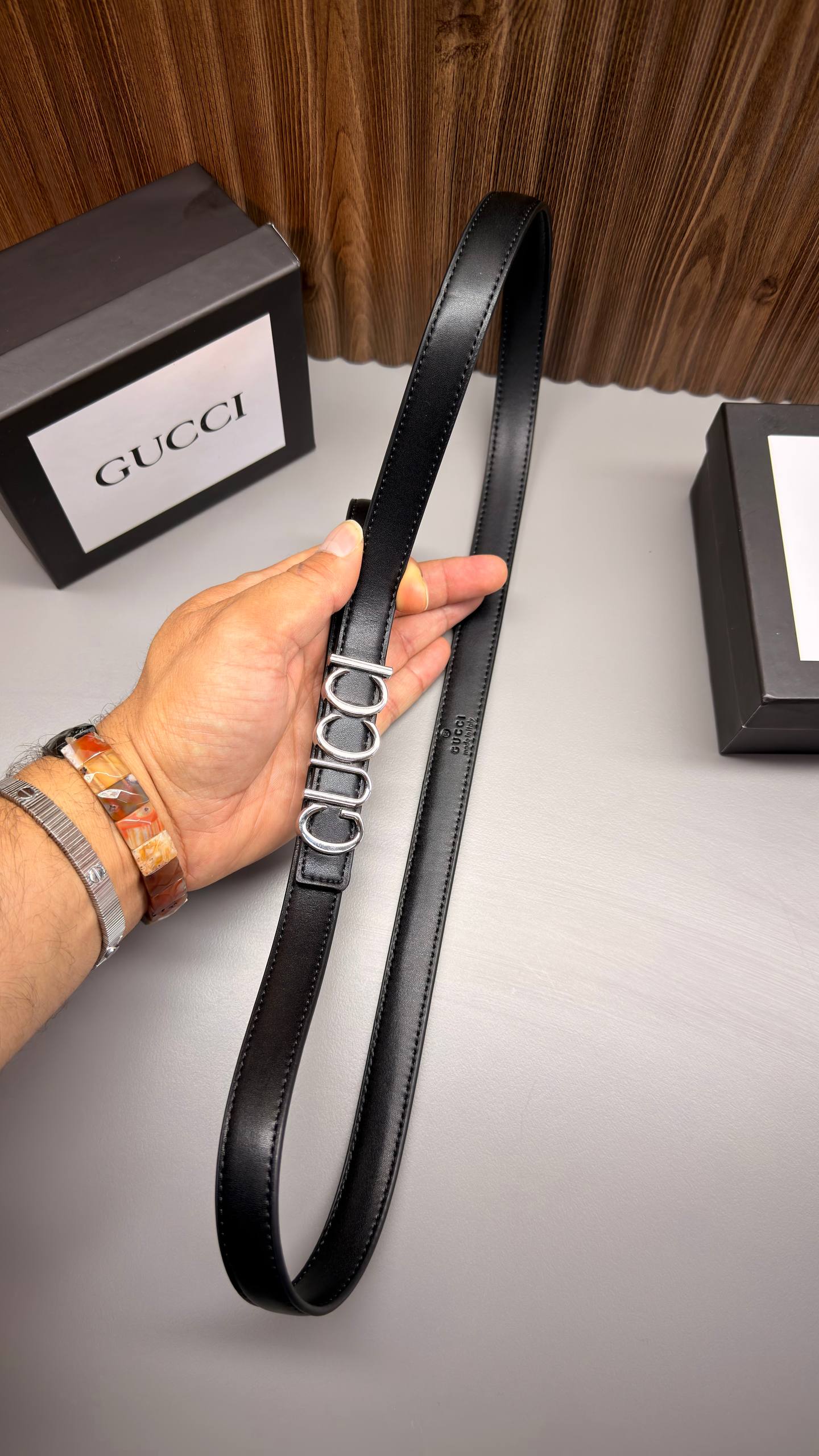 GCC- Leather Imported Belt