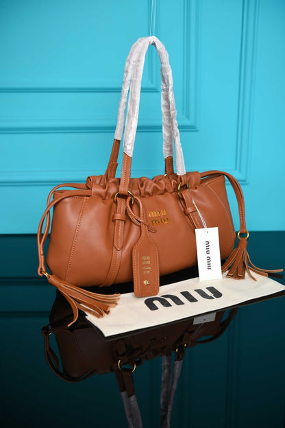 MM -  Joie Nappa Leather Shoulder Bag