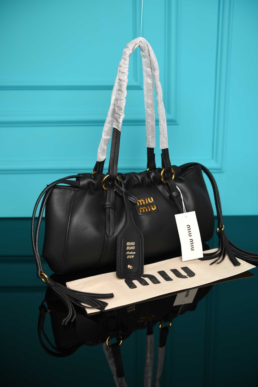 MM -  Joie Nappa Leather Shoulder Bag