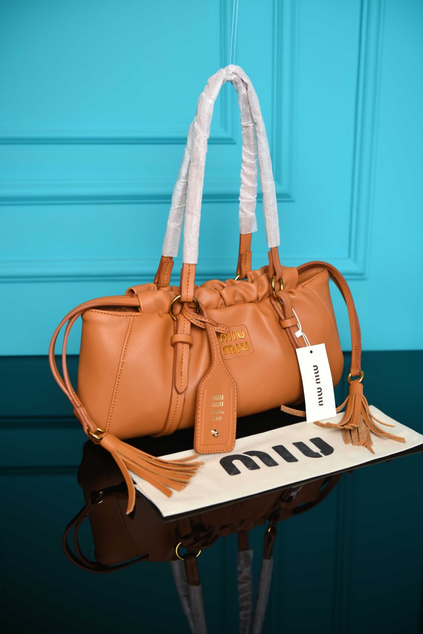 MM -  Joie Nappa Leather Shoulder Bag