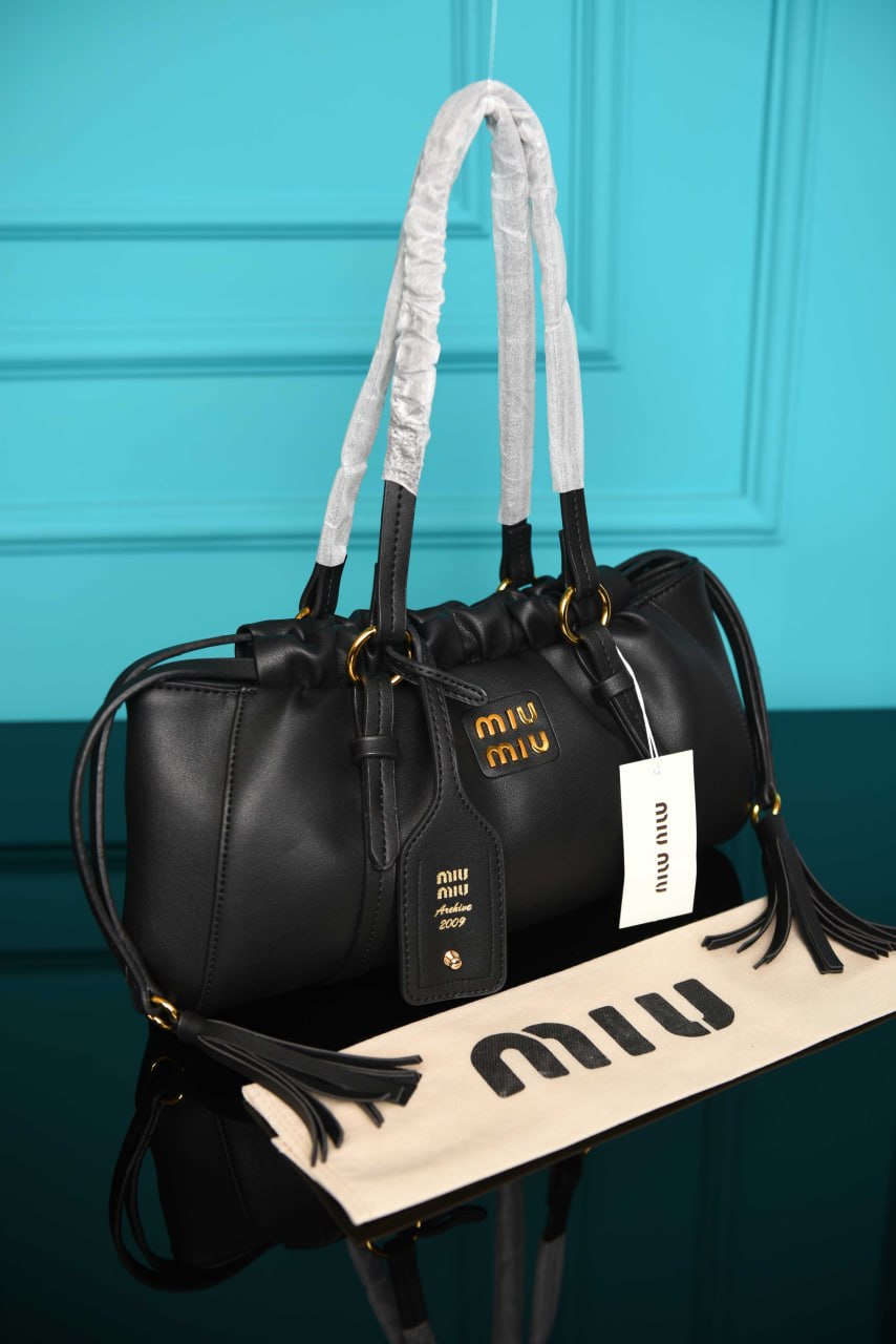 MM -  Joie Nappa Leather Shoulder Bag