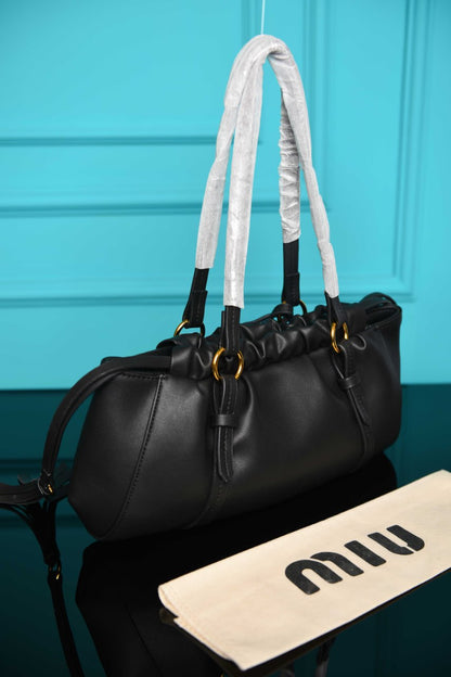 MM -  Joie Nappa Leather Shoulder Bag