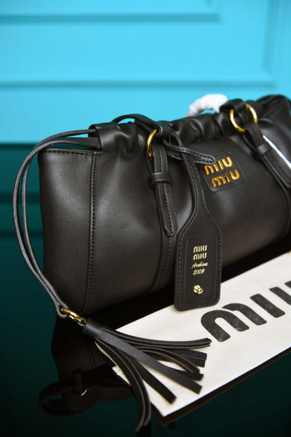 MM -  Joie Nappa Leather Shoulder Bag