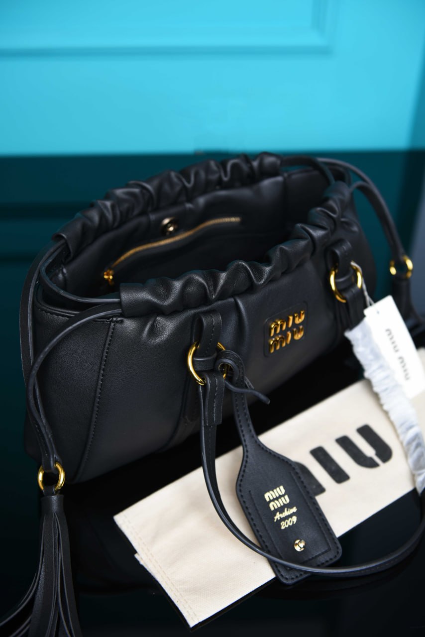 MM -  Joie Nappa Leather Shoulder Bag