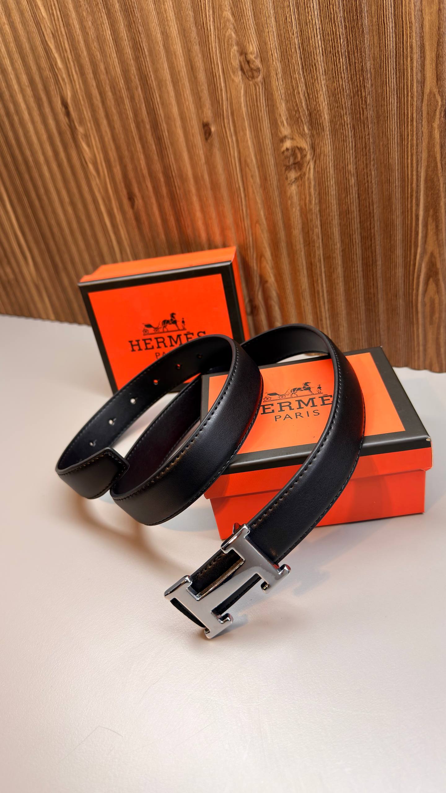 HM - Leather Imported Belt