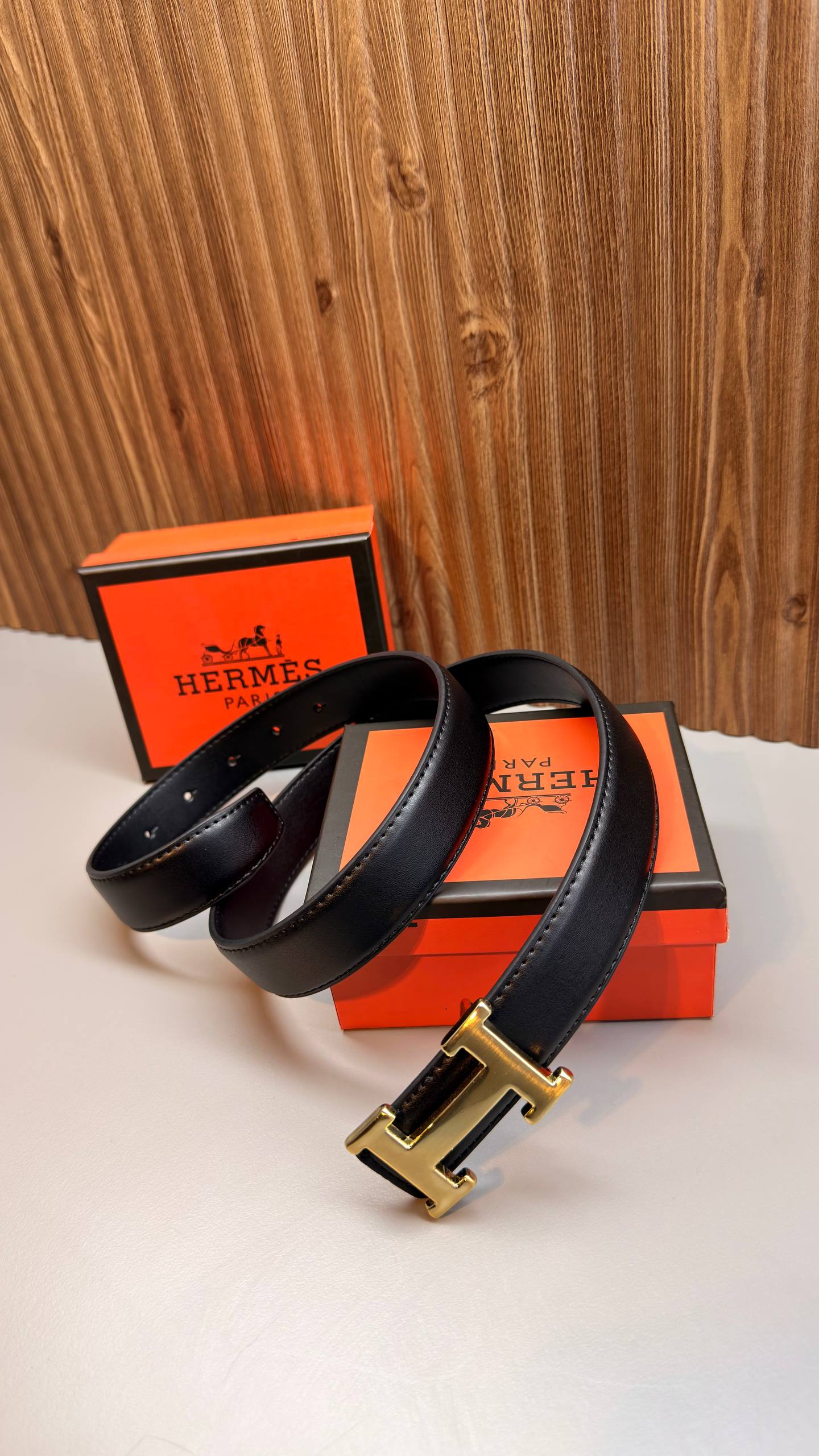 HM - Leather Imported Belt