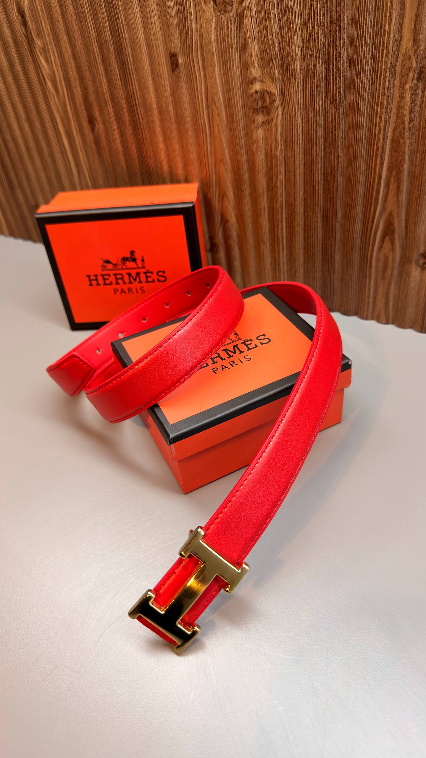 HM - Leather Imported Belt