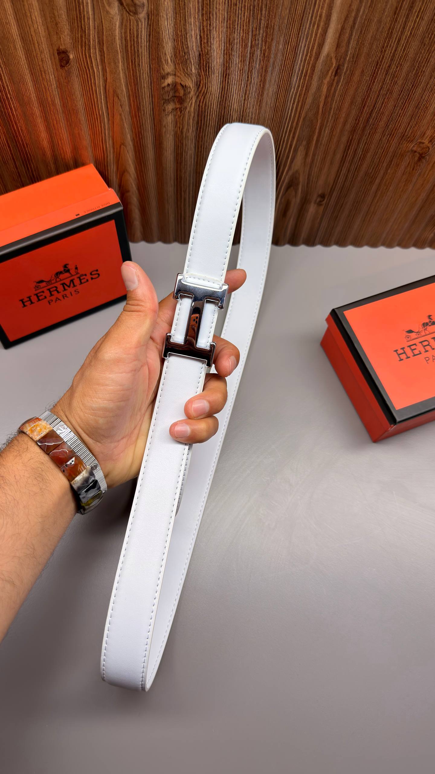 HM - Leather Imported Belt
