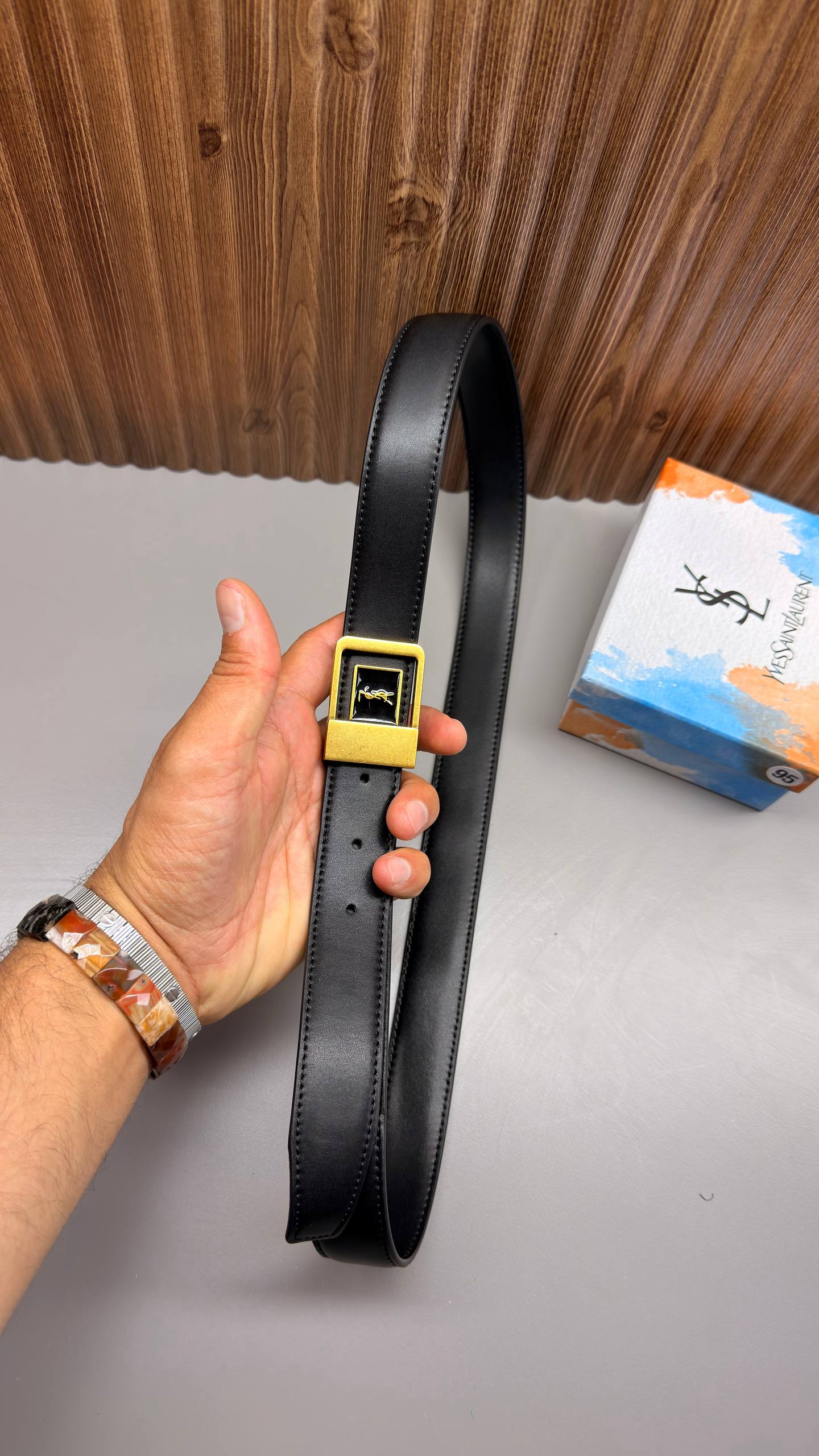 YS - Leather Imported Belt