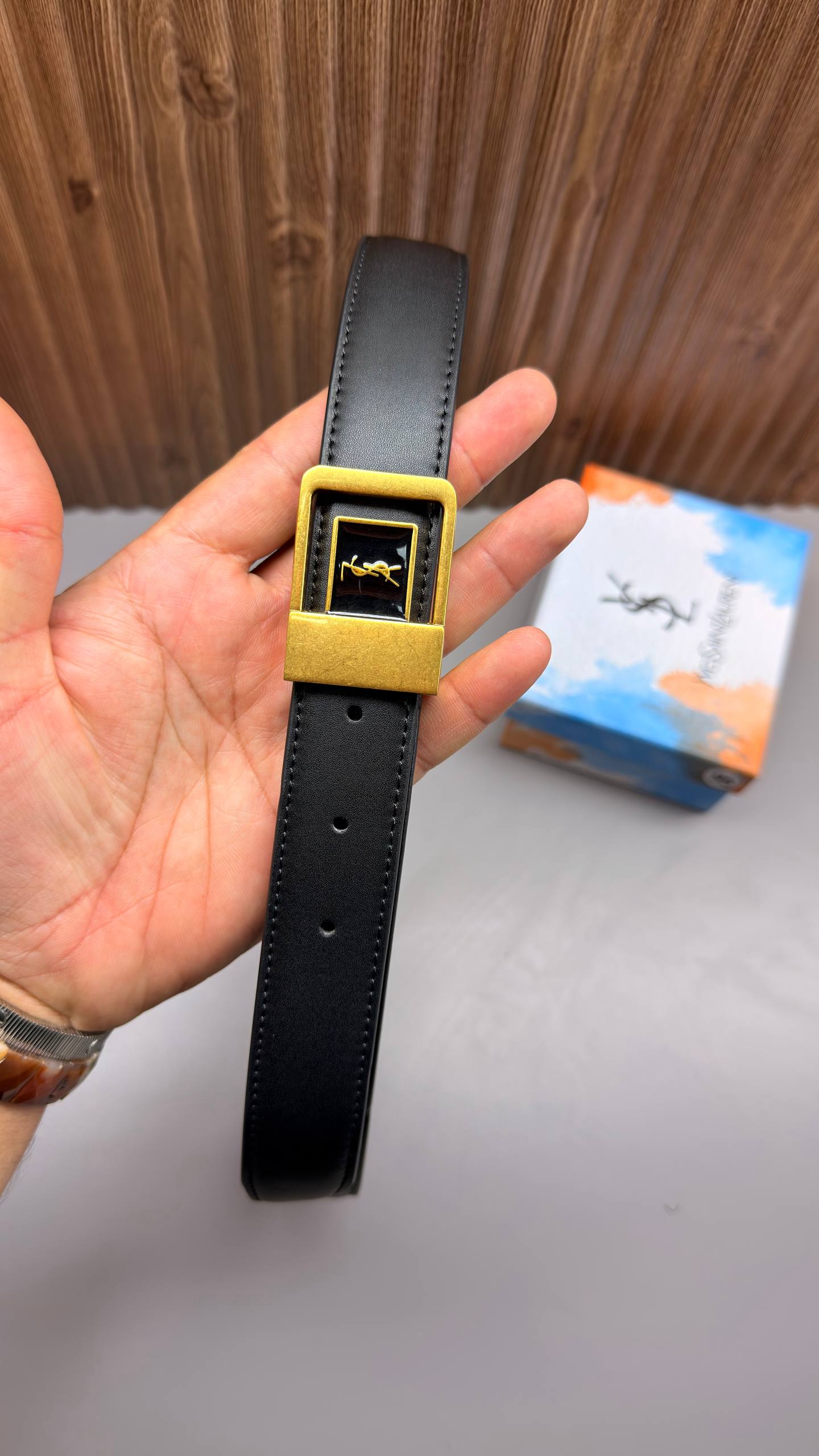 YS - Leather Imported Belt