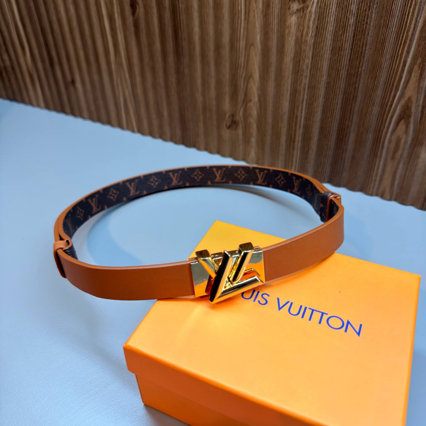 L - Leather Imported Belt
