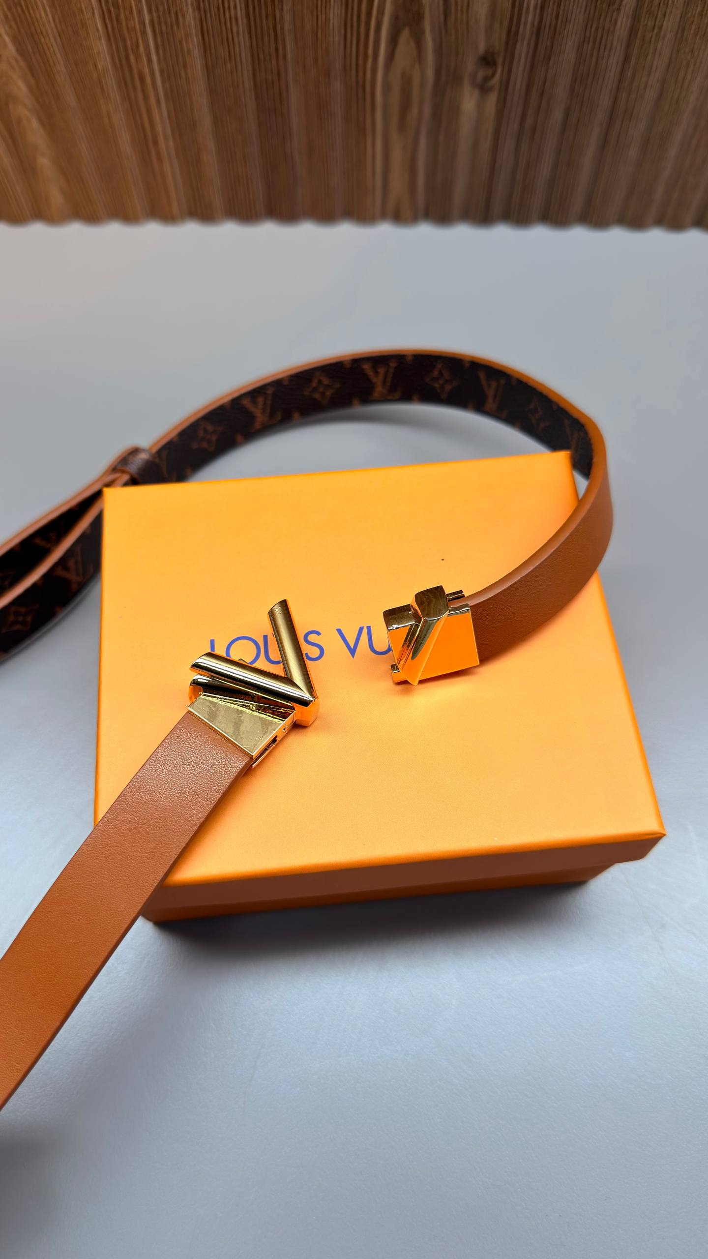 L - Leather Imported Belt