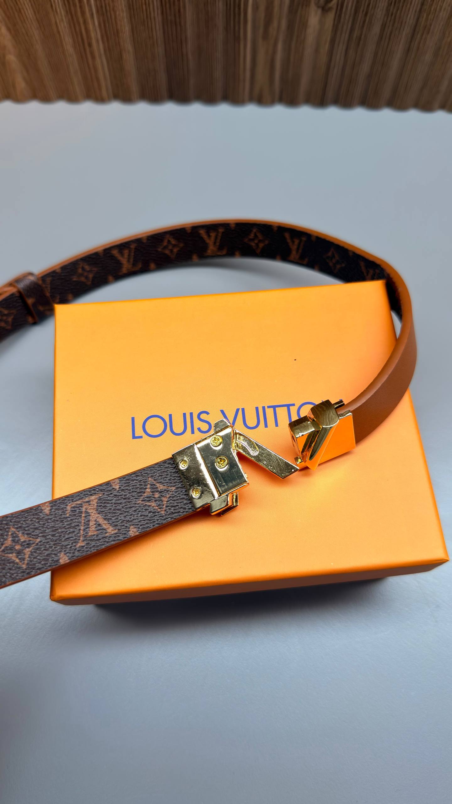 L - Leather Imported Belt