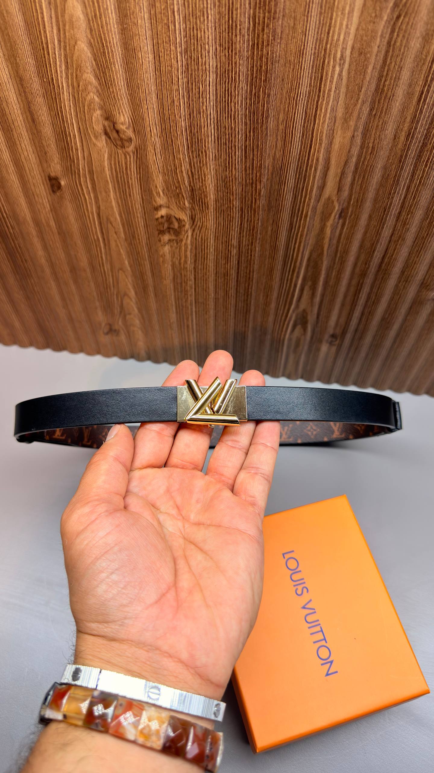 L - Leather Imported Belt