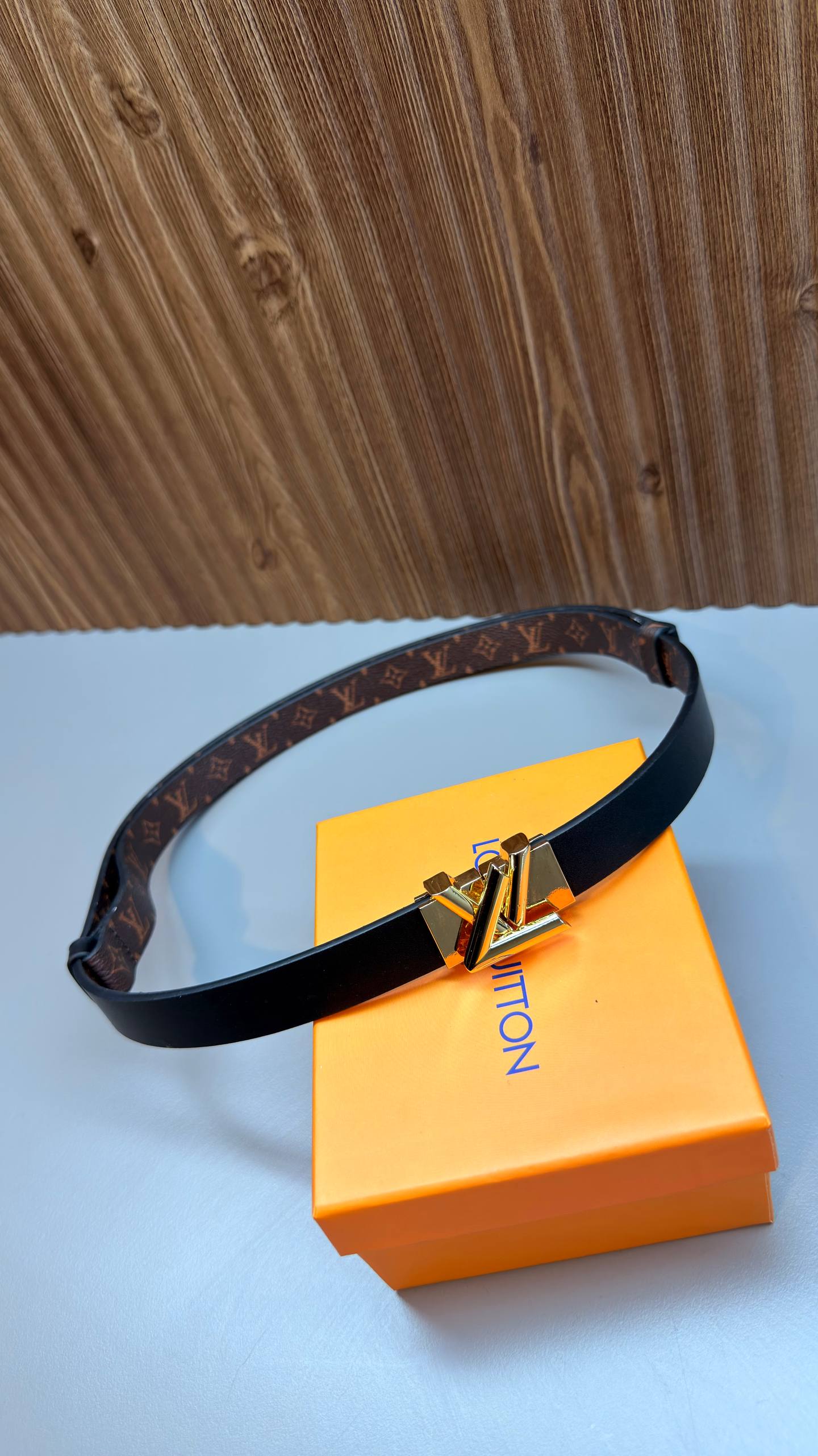 L - Leather Imported Belt