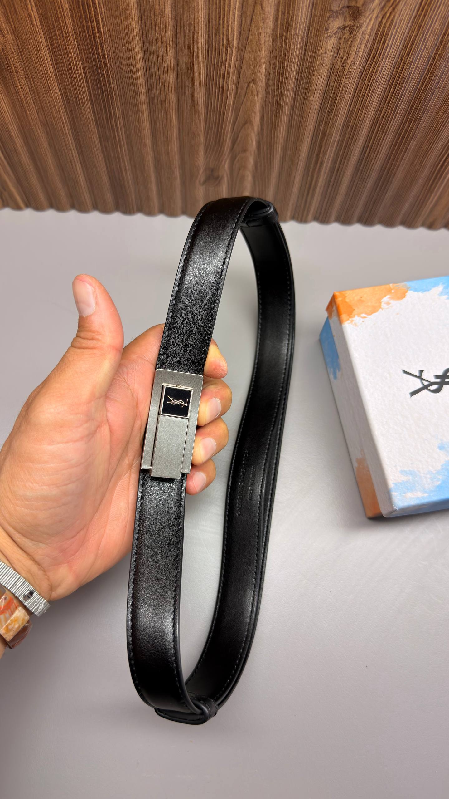 YS - Leather Imported Belt
