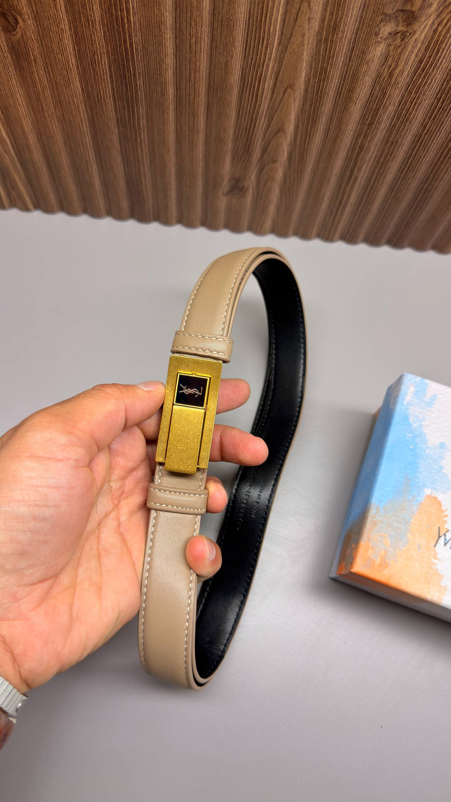 YS - Leather Imported Belt