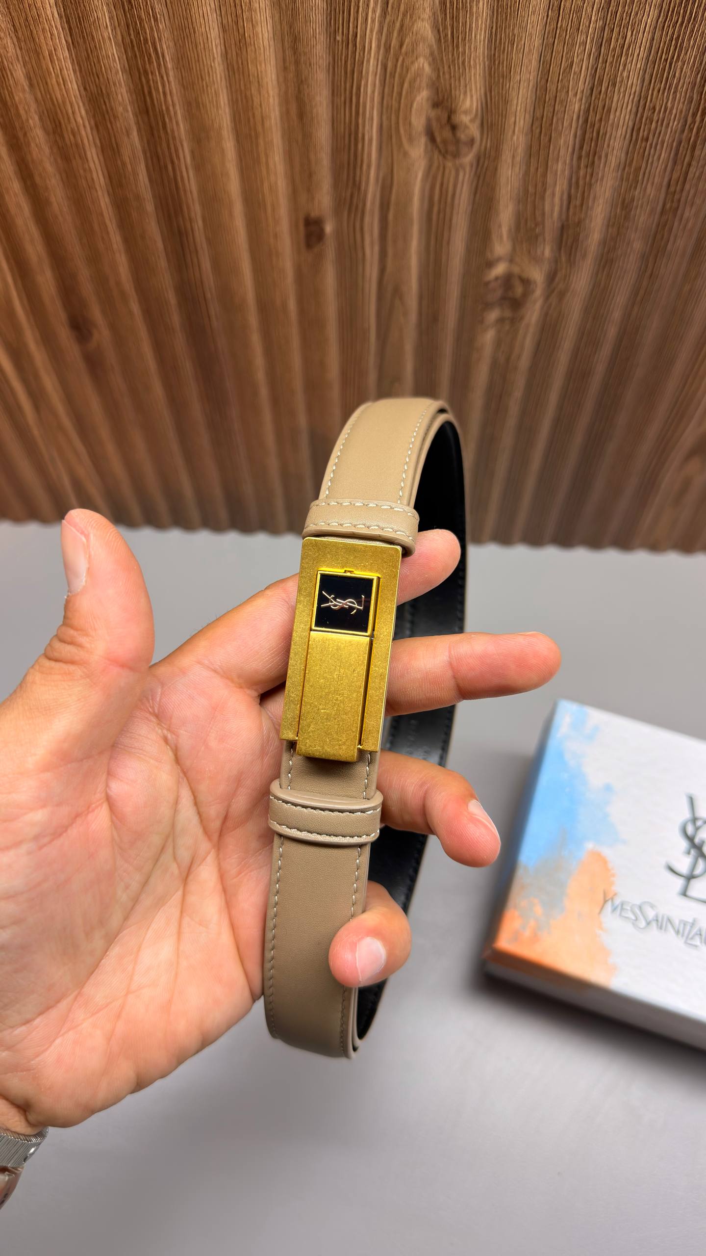 YS - Leather Imported Belt