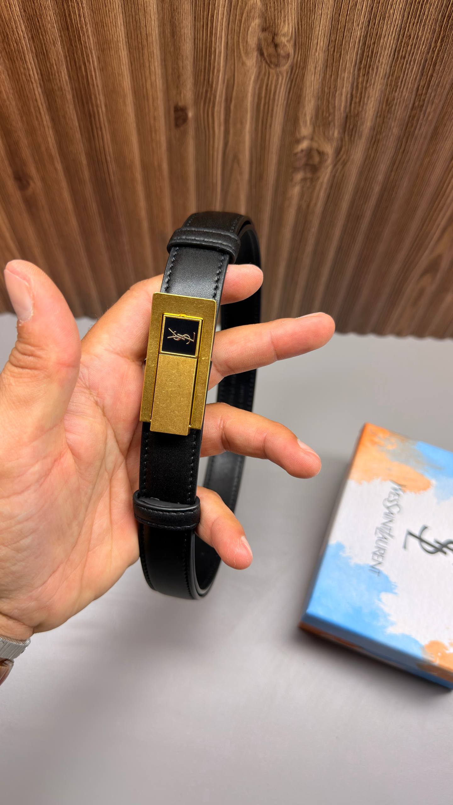 YS - Leather Imported Belt