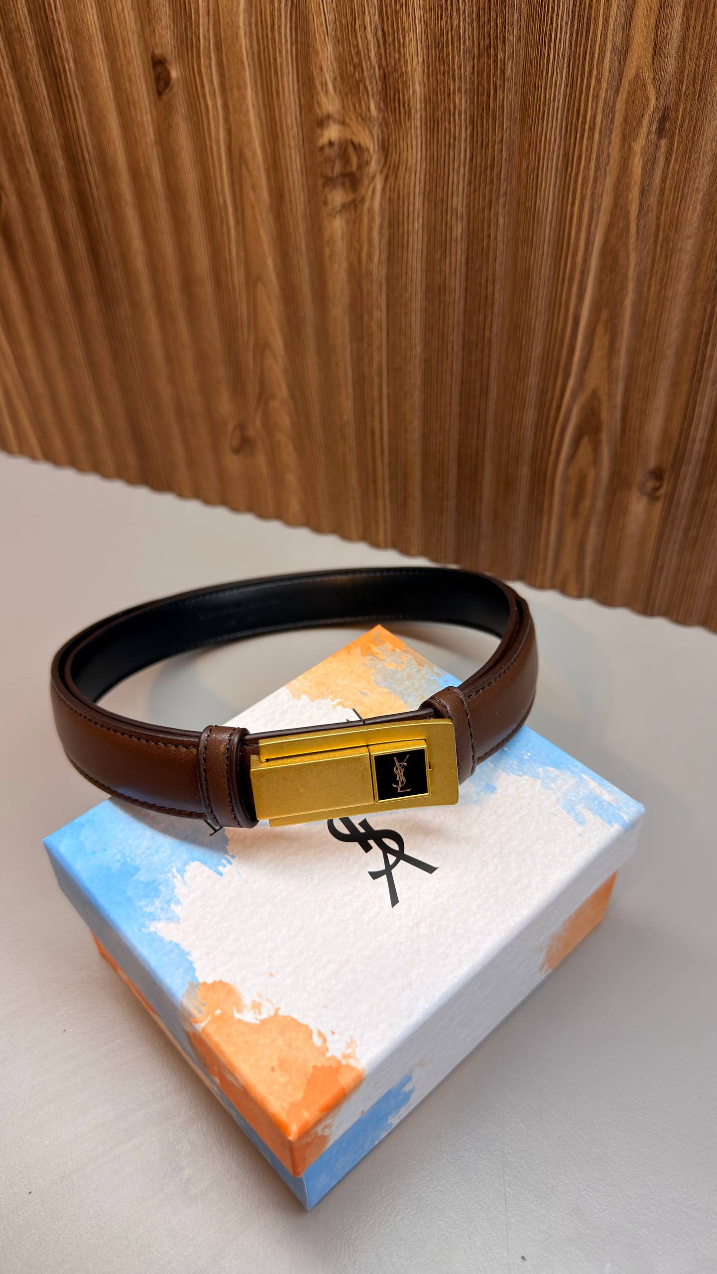 YS - Leather Imported Belt