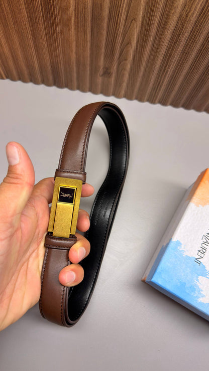 YS - Leather Imported Belt