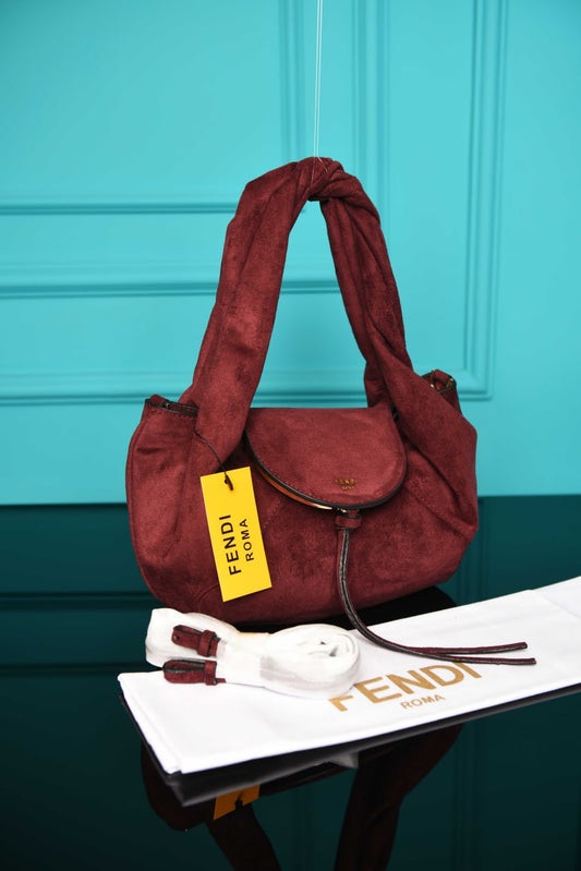 FD - Spy Medium Bag in Suede