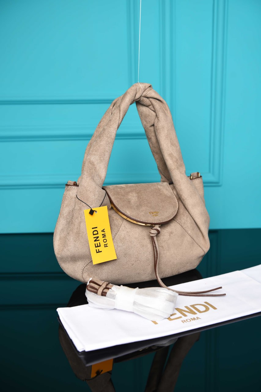 FD - Spy Medium Bag in Suede