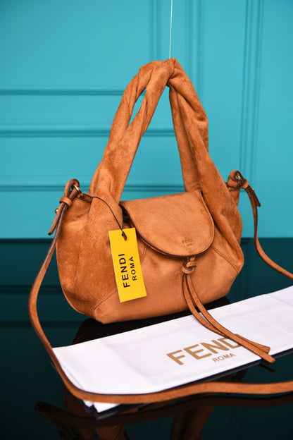 FD - Spy Medium Bag in Suede