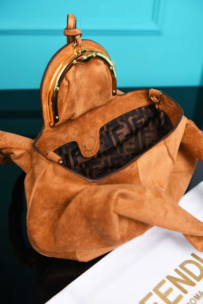 FD - Spy Medium Bag in Suede