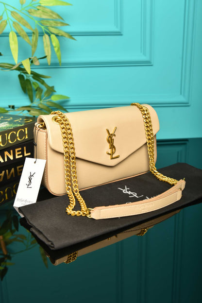 YS - Calypso Medium in Grained Lambskin