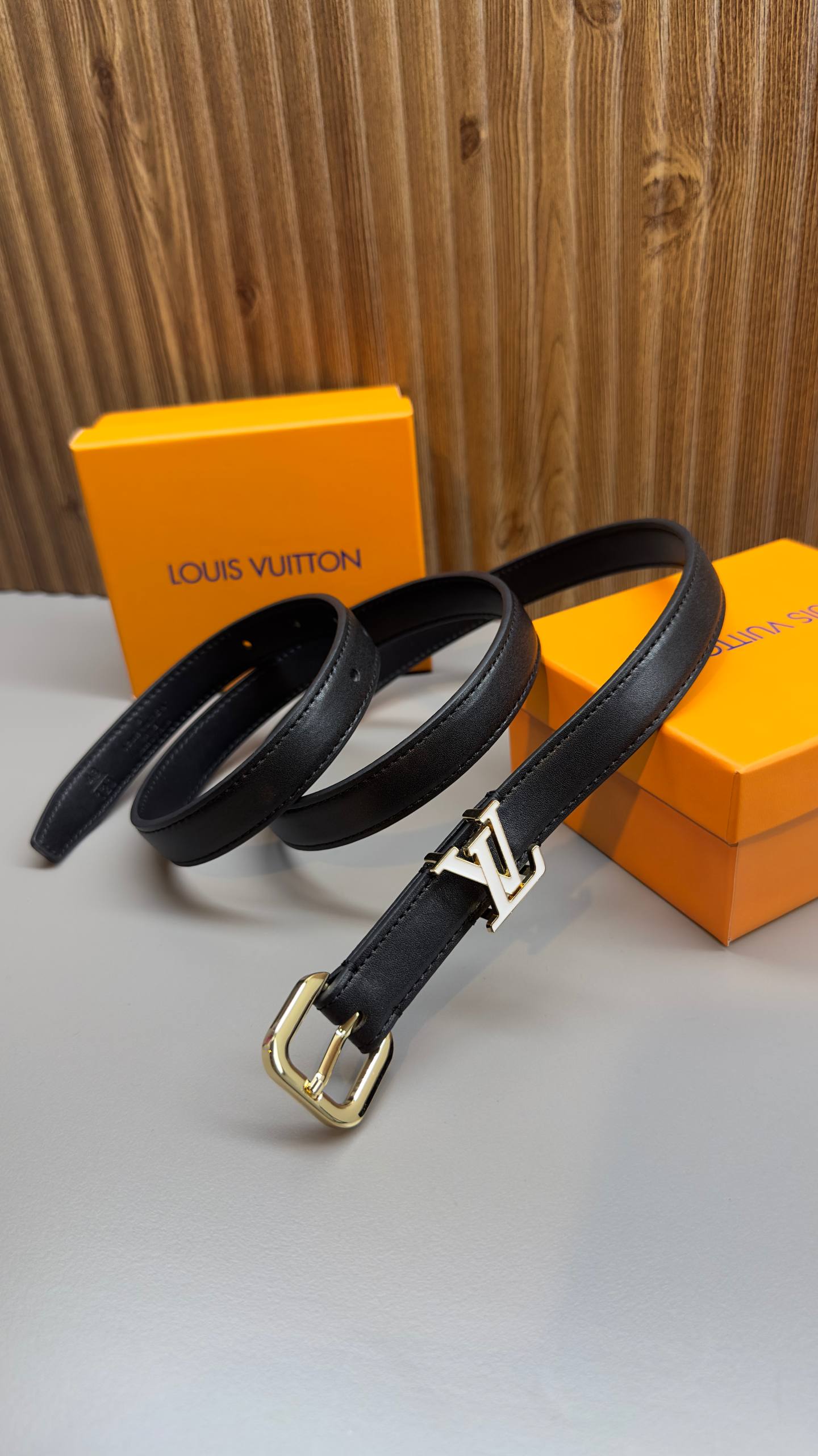 L - Leather Imported Belt