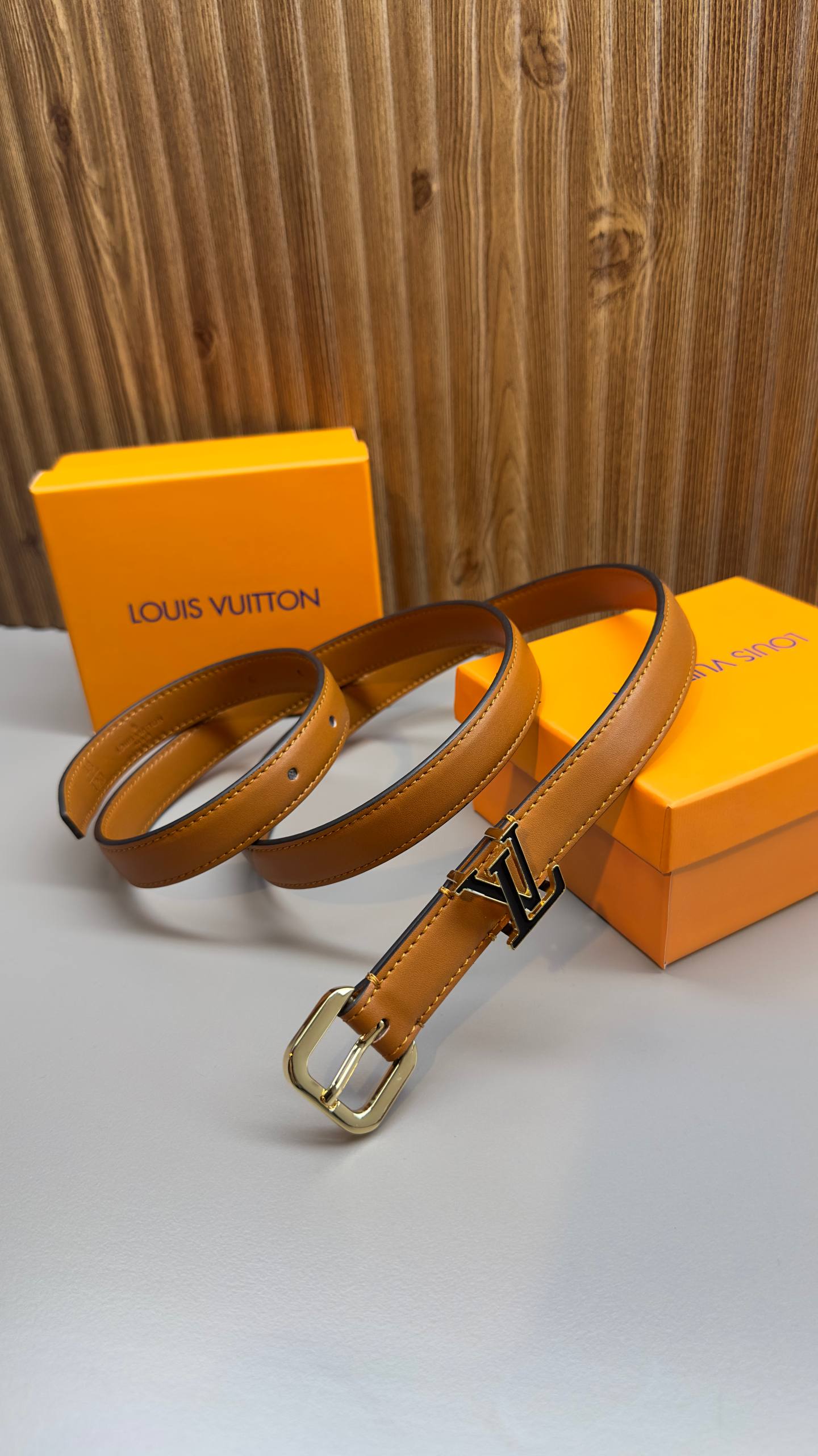 L - Leather Imported Belt