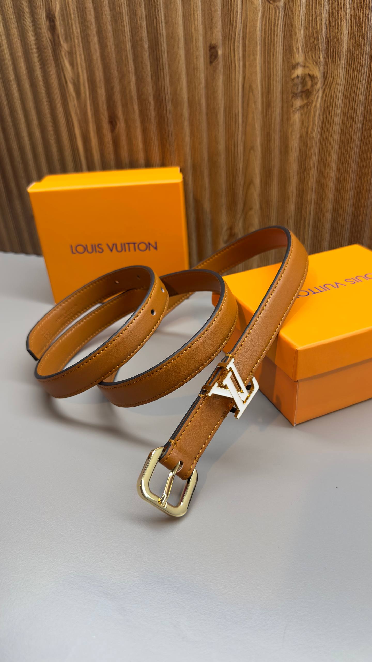 L - Leather Imported Belt