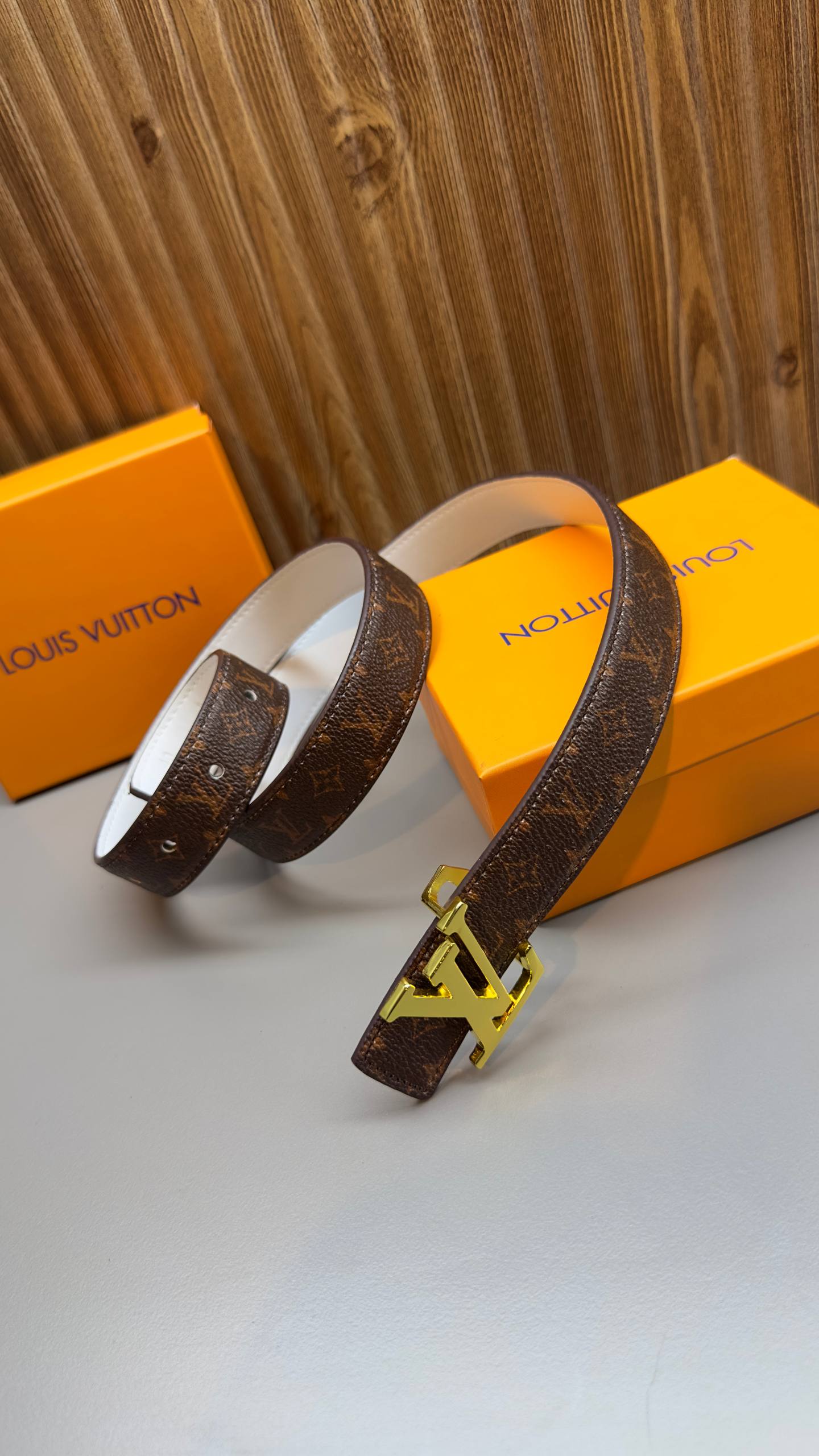 L - Leather Imported Belt