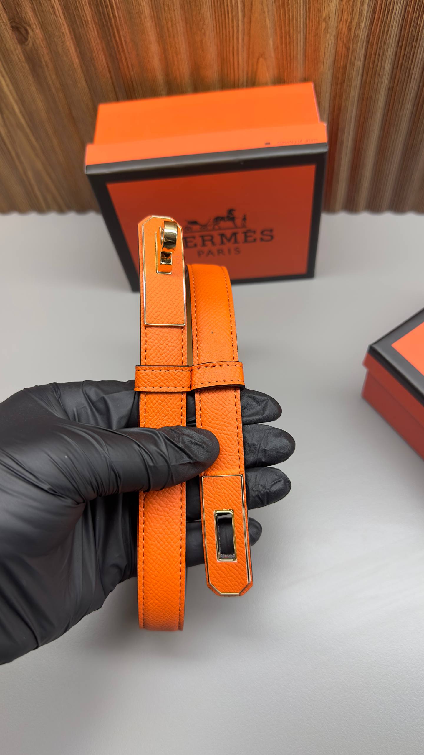 HM - Leather Imported Belt