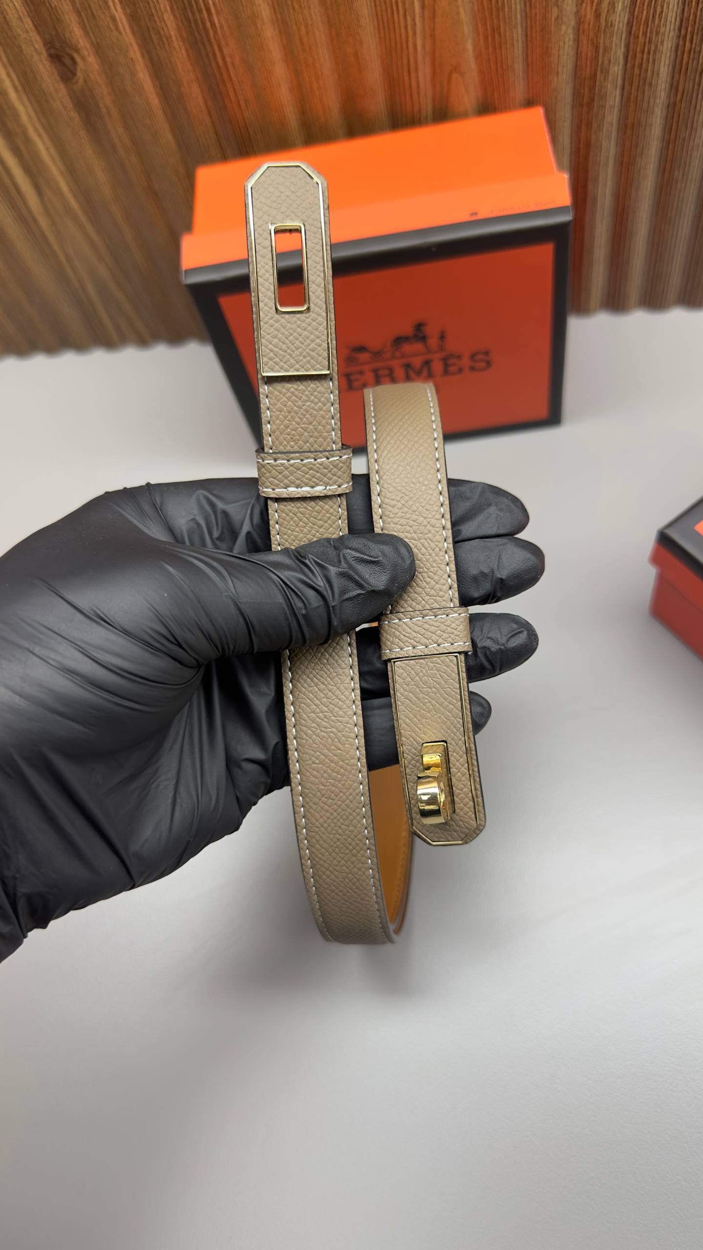 HM - Leather Imported Belt