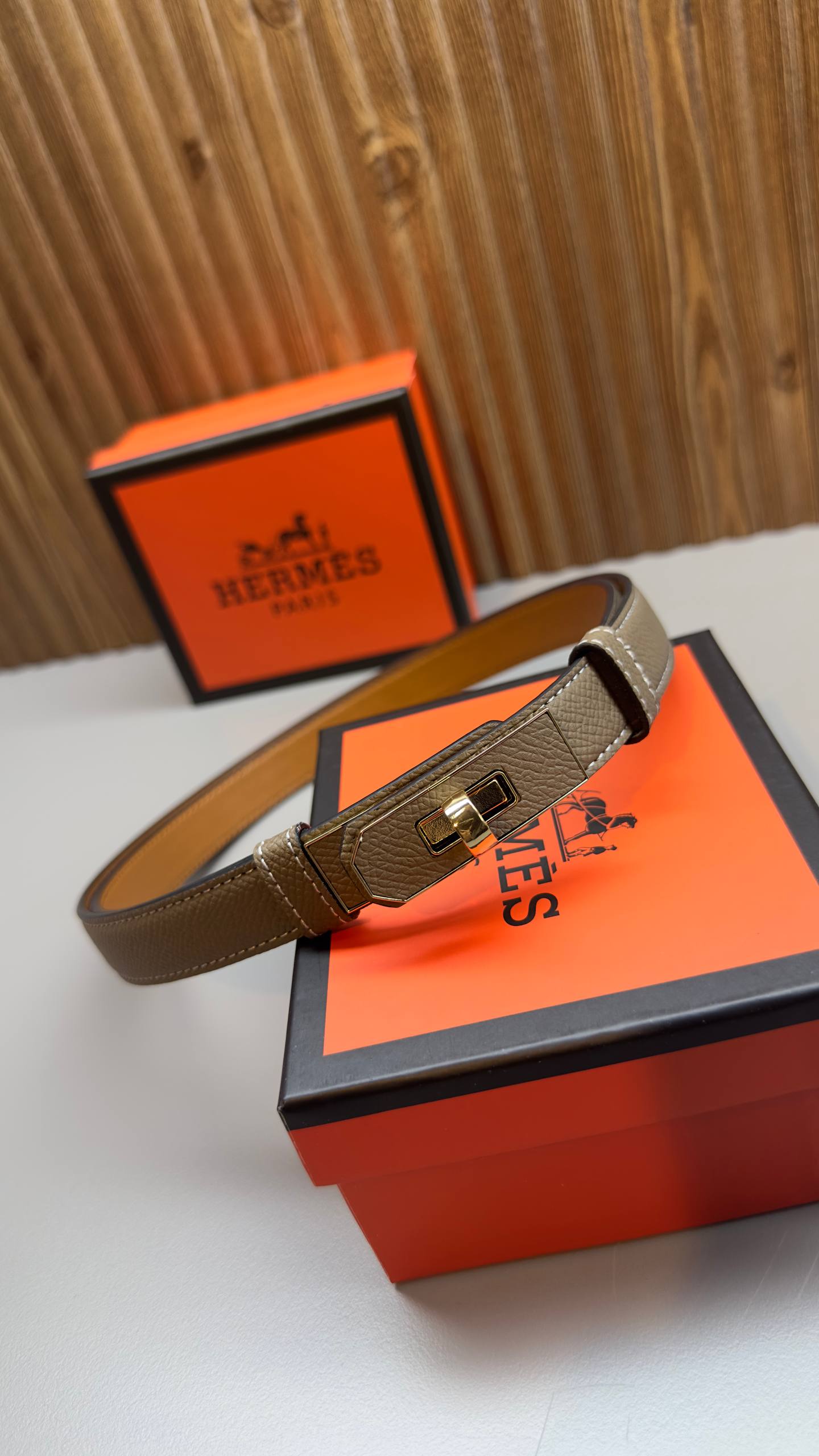 HM - Leather Imported Belt