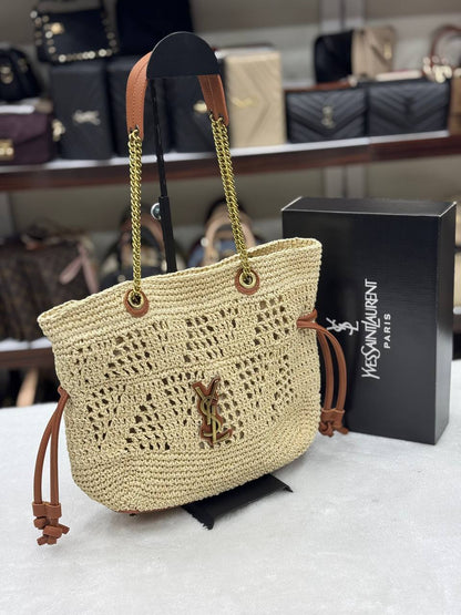 YS - Jamie Rafia mini Bag