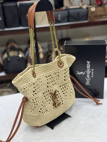 YS - Jamie Rafia mini Bag