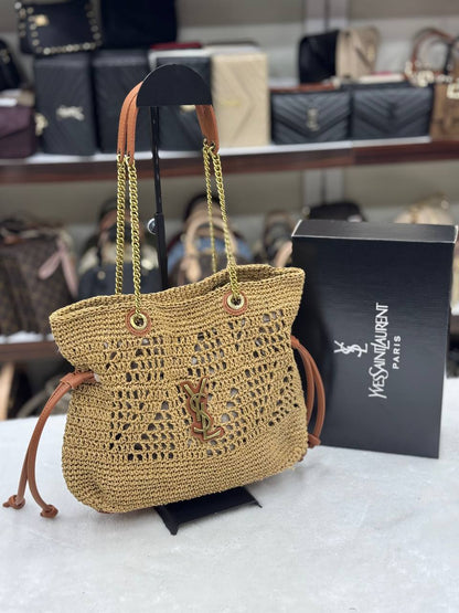 YS - Jamie Rafia mini Bag