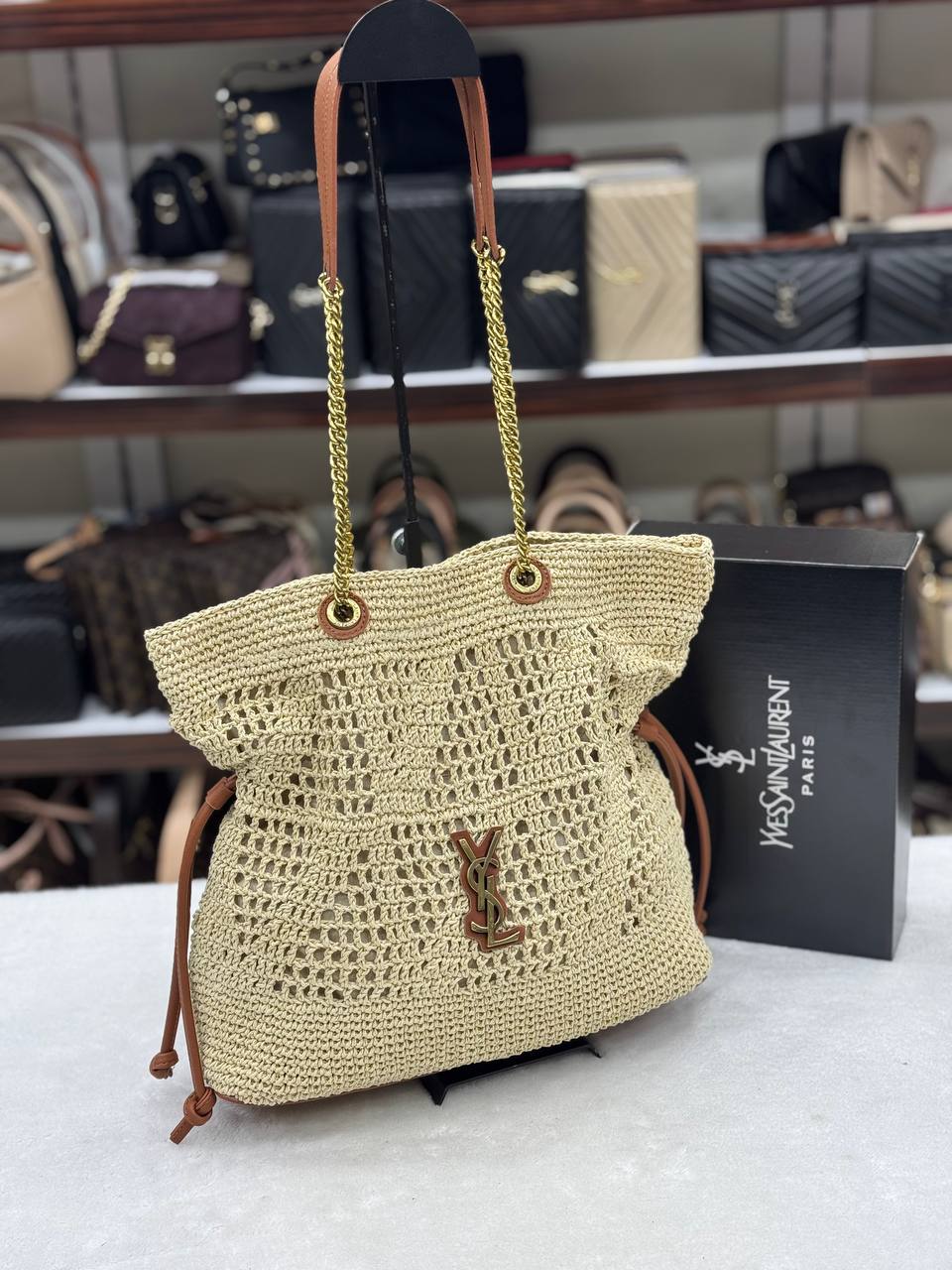 YS - Jamie Rafia Big Bag