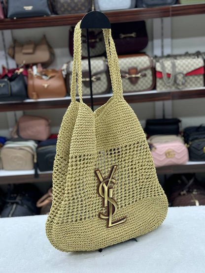 YS - İcare Maxi Rafia Bag