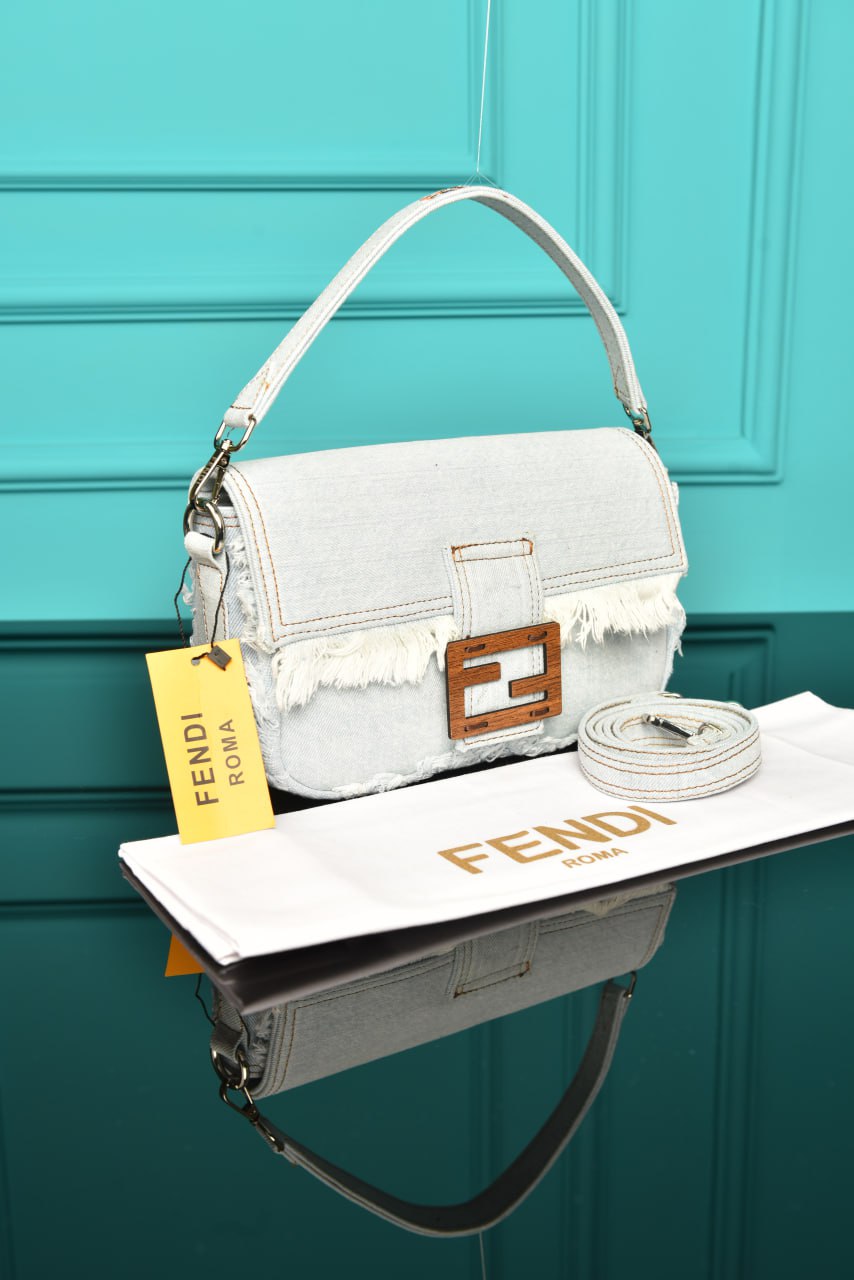 FD - Baguette Bag in Denim