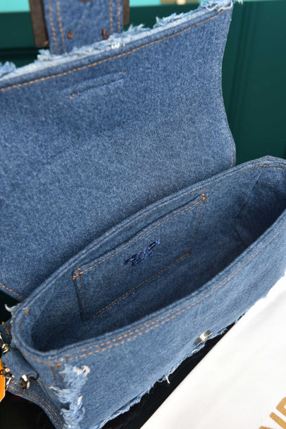 FD - Baguette Bag in Denim